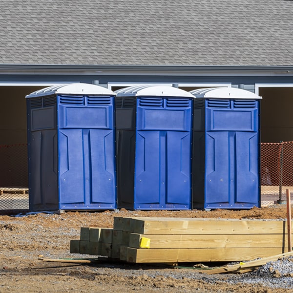 what is the maximum capacity for a single portable toilet in East Eldorado Illinois